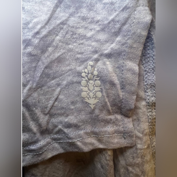 EUC🔹️Free People Movement blue burnout tank - Picture 3 of 3